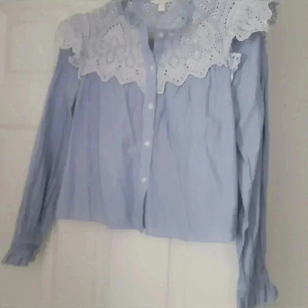 H&M striped button down shirt - Picture 5 of 13